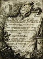 Picture 3 of 55 from Gasparis Aloysii Oderici ... Dissertationes et adnotationes in aliquot ineditas veterum inscriptiones et numismata accedunt inscriptiones et monumenta quae extant in bibliotheca monachorum camaldulensium S. Gregorii in Monte Coelio explicationibvs illvstrata (1765), leaf 8