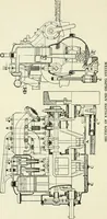 An illustration from The modern gas tractor, its construction, utility, operation and repair; a practical treatise defining every branch of up-to-date gas tractor engineering, driving and maintenance in a non-technical manner. Considers fully all types of power plants and their components, methods of drive and speed changing mechanisms. Describes design and construction of all parts, their installation and adjustment as well as practical application of tractors in the field (1914)