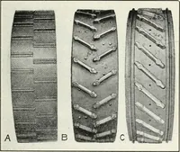 Picture 135 of 218 from The modern gas tractor, its construction, utility, operation and repair; a practical treatise defining every branch of up-to-date gas tractor engineering, driving and maintenance in a non-technical manner. Considers fully all types of power plants and their components, methods of drive and speed changing mechanisms. Describes design and construction of all parts, their installation and adjustment as well as practical application of tractors in the field (1914), leaf 299