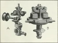 An illustration from The modern gas tractor, its construction, utility, operation and repair; a practical treatise defining every branch of up-to-date gas tractor engineering, driving and maintenance in a non-technical manner. Considers fully all types of power plants and their components, methods of drive and speed changing mechanisms. Describes design and construction of all parts, their installation and adjustment as well as practical application of tractors in the field (1914)