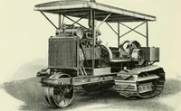An illustration from The modern gas tractor, its construction, utility, operation and repair; a practical treatise defining every branch of up-to-date gas tractor engineering, driving and maintenance in a non-technical manner. Considers fully all types of power plants and their components, methods of drive and speed changing mechanisms. Describes design and construction of all parts, their installation and adjustment as well as practical application of tractors in the field (1914)