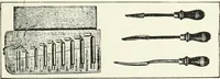 An illustration from The modern gas tractor, its construction, utility, operation and repair; a practical treatise defining every branch of up-to-date gas tractor engineering, driving and maintenance in a non-technical manner. Considers fully all types of power plants and their components, methods of drive and speed changing mechanisms. Describes design and construction of all parts, their installation and adjustment as well as practical application of tractors in the field (1914)