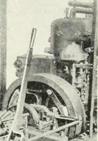 An illustration from The modern gas tractor, its construction, utility, operation and repair; a practical treatise defining every branch of up-to-date gas tractor engineering, driving and maintenance in a non-technical manner. Considers fully all types of power plants and their components, methods of drive and speed changing mechanisms. Describes design and construction of all parts, their installation and adjustment as well as practical application of tractors in the field (1914)