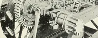 An illustration from The modern gas tractor, its construction, utility, operation and repair; a practical treatise defining every branch of up-to-date gas tractor engineering, driving and maintenance in a non-technical manner. Considers fully all types of power plants and their components, methods of drive and speed changing mechanisms. Describes design and construction of all parts, their installation and adjustment as well as practical application of tractors in the field (1914)