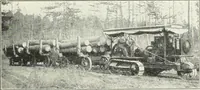 An illustration from The modern gas tractor, its construction, utility, operation and repair; a practical treatise defining every branch of up-to-date gas tractor engineering, driving and maintenance in a non-technical manner. Considers fully all types of power plants and their components, methods of drive and speed changing mechanisms. Describes design and construction of all parts, their installation and adjustment as well as practical application of tractors in the field (1914)