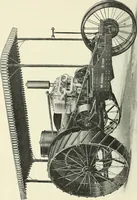 An illustration from The modern gas tractor, its construction, utility, operation and repair; a practical treatise defining every branch of up-to-date gas tractor engineering, driving and maintenance in a non-technical manner. Considers fully all types of power plants and their components, methods of drive and speed changing mechanisms. Describes design and construction of all parts, their installation and adjustment as well as practical application of tractors in the field (1914)