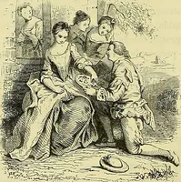 An illustration from Gazette des beaux-arts (1859)