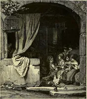 An illustration from Gazette des beaux-arts (1859)