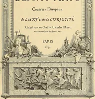 An illustration from Gazette des beaux-arts (1859)