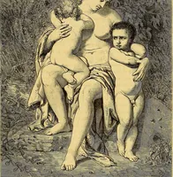 An illustration from Gazette des beaux-arts (1859)