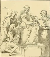 An illustration from Gazette des beaux-arts (1859)