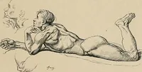 An illustration from Gazette des beaux-arts (1859)