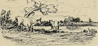 An illustration from Gazette des beaux-arts (1859)