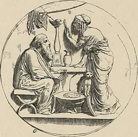 An illustration from Gazette des beaux-arts (1859)
