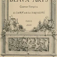 An illustration from Gazette des beaux-arts (1859)
