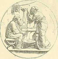 An illustration from Gazette des beaux-arts (1859)