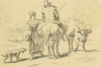 An illustration from Gazette des beaux-arts (1859)