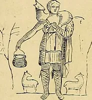 An illustration from Gazette des beaux-arts (1859)
