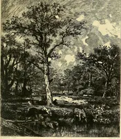 An illustration from Gazette des beaux-arts (1859)