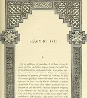 An illustration from Gazette des beaux-arts (1859)