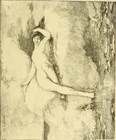 An illustration from Gazette des beaux-arts (1859)