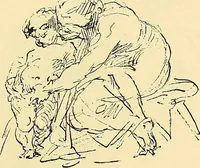 An illustration from Gazette des beaux-arts (1859)