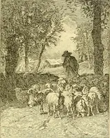 An illustration from Gazette des beaux-arts (1859)