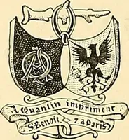An illustration from Gazette des beaux-arts (1859)