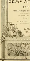 An illustration from Gazette des beaux-arts (1859)