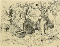 An illustration from Gazette des beaux-arts (1859)