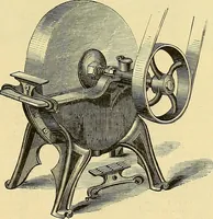An illustration from Gear's illustrated catalogue of wood and iron working machinery (1872)