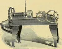 An illustration from Gear's illustrated catalogue of wood and iron working machinery (1872)