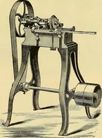 An illustration from Gear's illustrated catalogue of wood and iron working machinery (1872)
