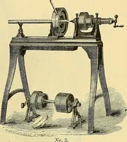 An illustration from Gear's illustrated catalogue of wood and iron working machinery (1872)