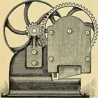 An illustration from Gear's illustrated catalogue of wood and iron working machinery (1872)