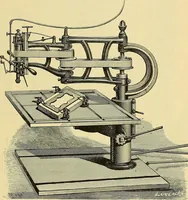 An illustration from Gear's illustrated catalogue of wood and iron working machinery (1872)