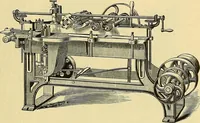 An illustration from Gear's illustrated catalogue of wood and iron working machinery (1872)