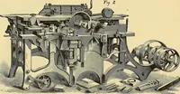 An illustration from Gear's illustrated catalogue of wood and iron working machinery (1872)