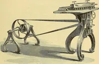 An illustration from Gear's illustrated catalogue of wood and iron working machinery (1872)