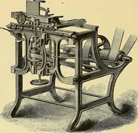 An illustration from Gear's illustrated catalogue of wood and iron working machinery (1872)