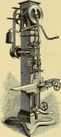 An illustration from Gear's illustrated catalogue of wood and iron working machinery (1872)