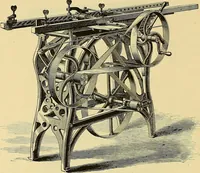 An illustration from Gear's illustrated catalogue of wood and iron working machinery (1872)