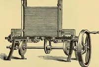 An illustration from Gear's illustrated catalogue of wood and iron working machinery (1872)