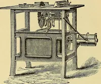 An illustration from Gear's illustrated catalogue of wood and iron working machinery (1872)