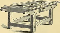 An illustration from Gear's illustrated catalogue of wood and iron working machinery (1872)