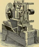 An illustration from Gear's illustrated catalogue of wood and iron working machinery (1872)
