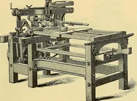 An illustration from Gear's illustrated catalogue of wood and iron working machinery (1872)