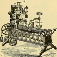 An illustration from Gear's illustrated catalogue of wood and iron working machinery (1872)
