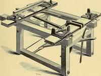 An illustration from Gear's illustrated catalogue of wood and iron working machinery (1872)