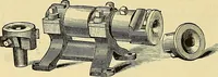An illustration from Gear's illustrated catalogue of wood and iron working machinery (1872)